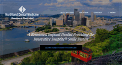 Desktop Screenshot of northlanddentalmedicine.com